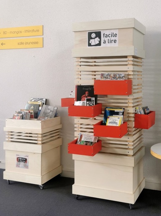 Un nouvel espace « Facile à lire » à Lorient